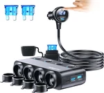Hurmai Cigarette Lighter Splitter Adapter 216W 4 Socket Heavy Duty Truck Car Usb. Fixed Price $32.92.