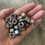 Box Of 20 Hillman 829304 Stainless Steel Finished Hex Nut 3/8"-16. Fixed Price $9.56.