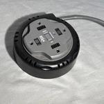 Kmc 4 Outlet Surge Twist Cord Reel, Retractable Power Strip Protector. Fixed Price $30.99.