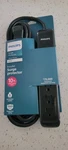 Philips 6 Outlet Surge Protector Black - 10FT. Fixed Price $15.00.