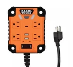 Klein Tools Magnetic Power Strip W/ Surge Protector, Supply Light, New.. Fixed Price $40.00.