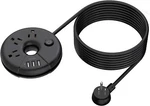 Flat Plug Travel Power Strip 15 Ft Ultra Thin Extension Cord With 3 Outlet Usb. Fixed Price $21.84.