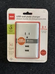 Rca Usb Wall Plate Charger WP2UWR Power Socket. Fixed Price $9.99.