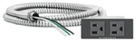 Extron Dual Us 60-1596-02 Aap Outlet W/ 6FT Conduit Black (33C). Fixed Price $40.00.