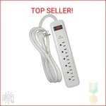 Prime Wire And Cable PB802126 6-OUTLET Household Electronics Surge Protector Wit. Fixed Price $53.30.