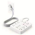 Transton Power Strip With Surge Protector, 9 3 Usb PORTS,5FT Extensi. Fixed Price $12.50.