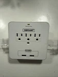 Defiant 3 Outlet Surge Protected, Smart Phone Holder/usb Charging Station. Fixed Price $10.00.