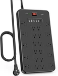 Surge Protector Power Strip, 22 Ac Multiple Outlets With (1 Usb-c), 6..... Fixed Price $31.95.
