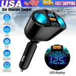 Outlet 12V Dual Usb Car Cigarette Lighter Socket Splitter Power Adapter Charger. Fixed Price $8.49.