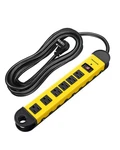 Metal Power Strip, 6-OUTLET Heavy Duty Surge Protector With 15FT Long Cord. Fixed Price $35.99.