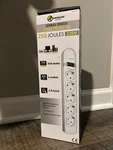 Krieger 220V European Surge Protector Power Strip Schuko 250J Travel Germany Spa. Fixed Price $25.00.