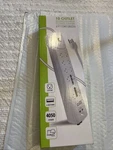 10 Outlet Surge Protector, 8 Ft, White. Fixed Price $24.99.