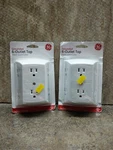 Ge 6 Outlet Grounded Tap Lot Of 2 New. Fixed Price $17.99.
