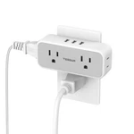 Plug Outlet Splitter With Usb, Tessan 4 Electrical Multiple Exte.... Fixed Price $24.78.