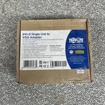 Tripp Lite P120-06N-ACT 6IN Dvi-d Single Link To Vga Adapter Cable. Fixed Price $26.94.