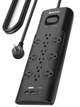 Surge Protector Power Strip (3480J), Huntkey 12 Outlets With Usb And 20W .... Fixed Price $26.16.