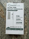 Sakerplus Ultra Thin Outlet Concealer With 5 Foot Cord. Fixed Price $11.95.