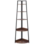 Vevor 5 Tier Corner Tall Bookshelf Plant Rack Wall Shelves Tower. Fixed Price $80.42.