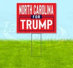 North Carolina For Trump 18X24 Yard Sign With Stake Corrugated Bandit 2024. Fixed Price $196.08.