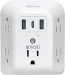 Trond 2 Prong Power Strip Usb, To 3 Outlet Adapter, 5 White. Fixed Price $31.91.
