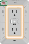 Powrui Power Strip Surge Protector - 6 Ac Outlets With 3 Usb Ports (1 C), Ni. Fixed Price $33.72.