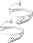 Dewenwils Outlet Extension Cord With Flat Plug, 3FT 16/3 Awg Grounded Power Ca. Fixed Price $23.85.