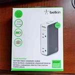 Belkin Travel Rockstar Portable White, Battery Pack, Charger, Surge. Fixed Price $19.99.