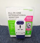Conair International Travel Smart All-in-one Universal ADAPTER-USB+3 Outlet. Fixed Price $19.99.