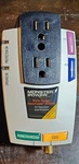 (tested) Monster Flatscreen 200 Coax Surge Protector. Fixed Price $16.00.