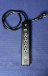 Ge-branded Outlet, 2 Usb Charging Surge Protector, Black, Ft 33654. Fixed Price $9.99.