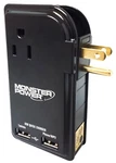 Monster Cable Outlets To Go - 3 W/ 2 Usb Charger Ports. Fixed Price $9.99.