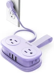 Orico 4FT Purple Travel Power Strip With Ac Outlets, 2 Usb-a Ports, And 1. Fixed Price $34.18.