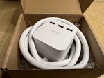 Belkin 3-OUTLET Power Cube With 5-FOOT Cord And Usb-a Ports SRA006P3TT5. Fixed Price $14.99.