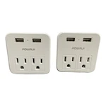 International Power Usb Wall Plug Surge Protector Output 5V 2 Pack. Fixed Price $12.55.