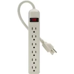Belkin F9P609-03-DP 3FT Corded Heavy Duty Outlets Power Strip White. Fixed Price $33.00.