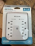 Belkin Advanced Usb Charging 6 Outlets 2 Ports. Fixed Price $23.00.