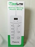Maxlite Energy Saving Smart Strip Power 1350 Joules 8 Outlets. Fixed Price $29.97.