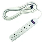 Protector Outlet Strip, Surge, 6 5-15R, 5-15P, Ft., Beige, 52NY42. Fixed Price $31.15.