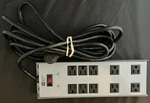 Commercial Electric YLPT-46-1 All Metal Surge Protector 15 Ft. 10-OUTLET Pls Rd. Fixed Price $25.00.