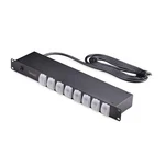 Startech.com 8-OUTLET Horizontal Rack Mount Pdu, 1U Power Strip, On/of.... Fixed Price $130.48.