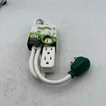 Gogreen Power Strip Outlet 2.5FT White GG-13002MS-3 Compact Right Angle Plug. Fixed Price $11.72.