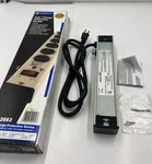 Intermatic IG112663 Metal Surge Strip Outlet Lighted Switch Ivory 6FT Cord. Fixed Price $75.08.