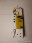Belkin Surgestrip Protector Outlets 3FT Cord F9E400UK1M P2256UK-A. Fixed Price $10.88.