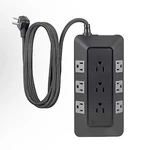 Ultrapro 8FT Braided Surge Protector With 9 Outlets. Fixed Price $10.00.