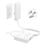 Trond Flat Plug Power Strip With Outlet Cover - 6FT Extension Cord Multi.... Fixed Price $32.80.