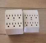 Lot Of Cooper 1146W 15A 125V Six Outlet Tap - Duplex Receptacle Wall Plug In. Fixed Price $18.39.