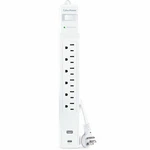 Cyberpower CSP604UCW Professional Outlet Surge Protector With 1500 J. Fixed Price $37.43.