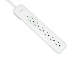 Monoprice 6 Outlet Slim Surge Protector Power Strip - 540 Joules, With White. Fixed Price $28.58.