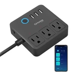 Ghome Smart Power Strip Wifi Surge Protector 6-OUTLET Alexa Google Black 10A. Fixed Price $39.21.
