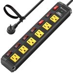 Power Surge Protector With Safety Case 15A Individual. Fixed Price $29.99.